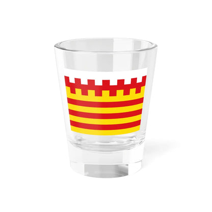 Pelt vlag (Belgium) Shot Glass 1.5oz - Go Mug Yourself