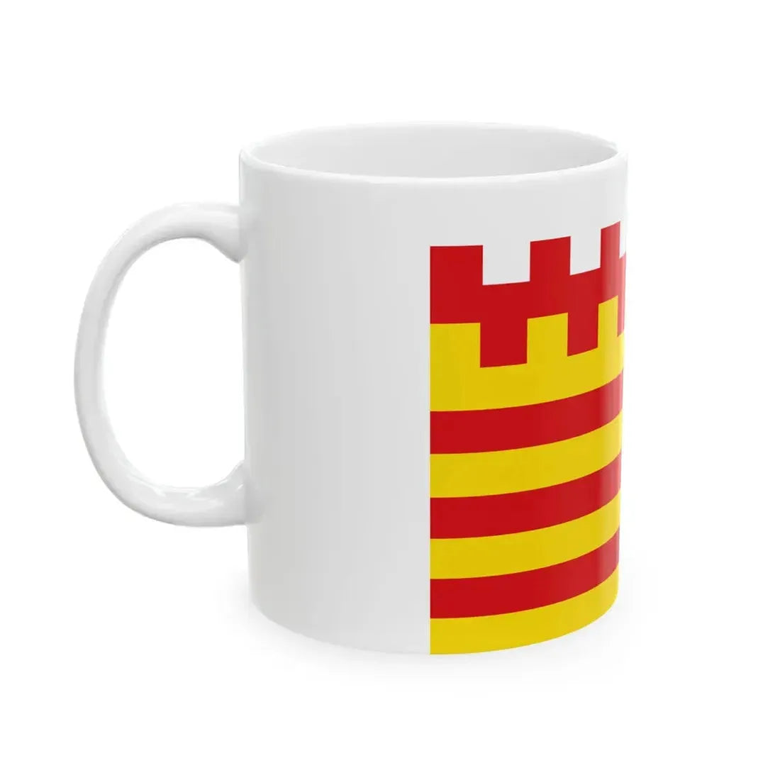 Pelt vlag (Belgium) White Coffee Mug - Go Mug Yourself