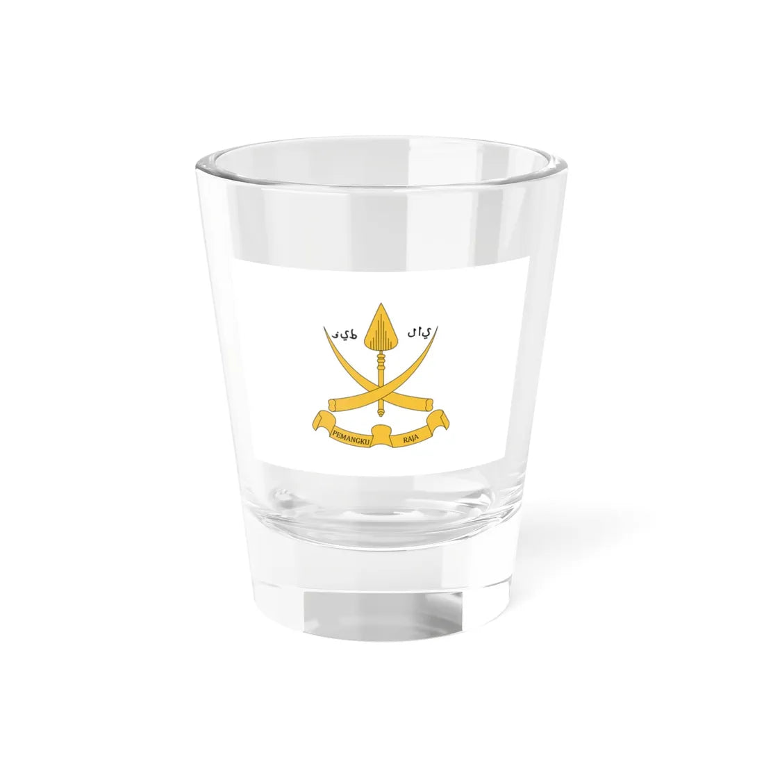 Pemangku Raja Standard (Malaysia) Shot Glass 1.5oz 1.5oz - Go Mug Yourself