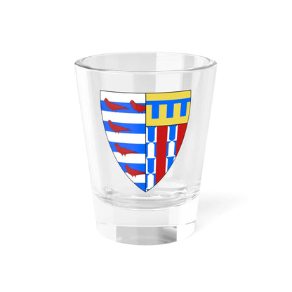 Pembroke College Cambridge shield (England) (Coat of Arms) Shot Glass 1.5oz 1.5oz - Go Mug Yourself
