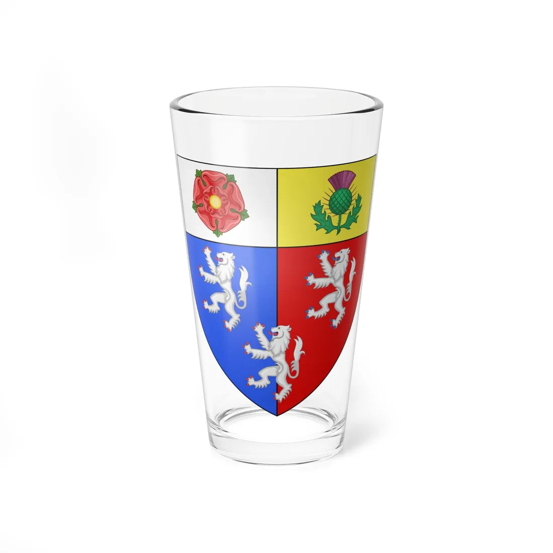 Pembroke College Oxford Coat Of Arms (England) (Coat of Arms) Pint Glass 16oz 16oz - Go Mug Yourself