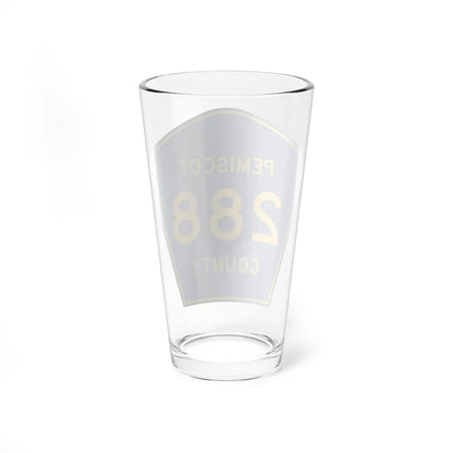 Pemiscot County 288 (Missouri) (Road Sign) Pint Glass 16oz - Go Mug Yourself