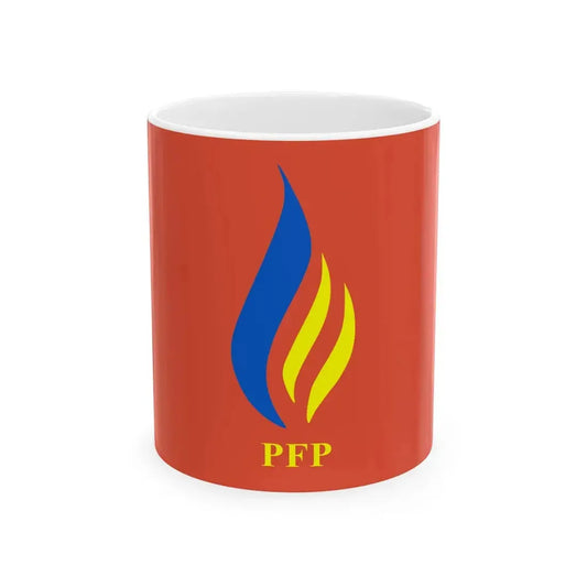 Penang Front Party Flag (Malaysia) White Coffee Mug 11oz - Go Mug Yourself