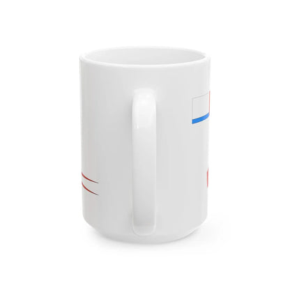 Pendant of the Black Sea Fleet ships (Russia) White Coffee Mug - Go Mug Yourself