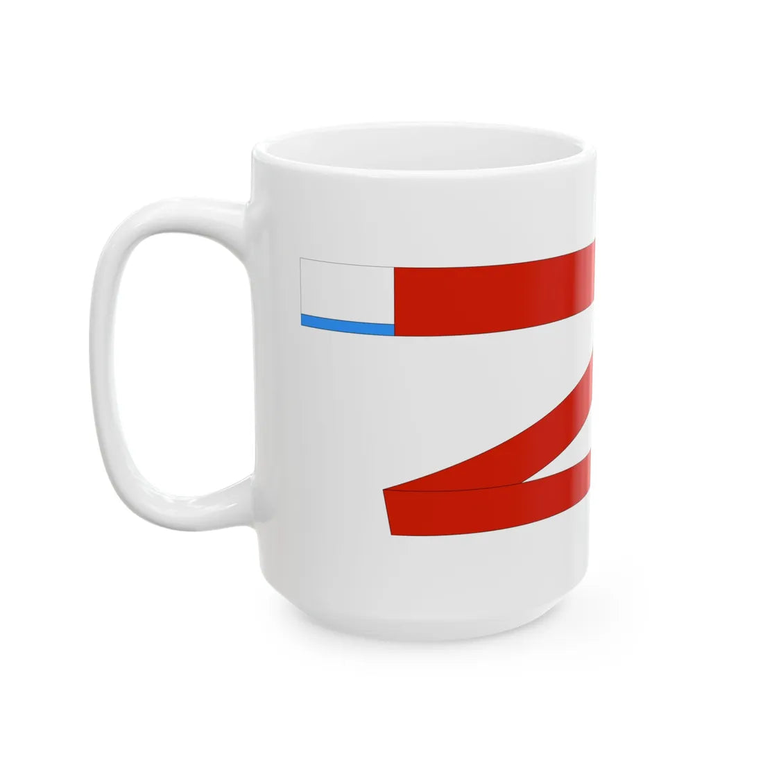 Pendant of the Black Sea Fleet ships (Russia) White Coffee Mug - Go Mug Yourself