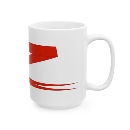 Pendant of the Black Sea Fleet ships (Russia) White Coffee Mug - Go Mug Yourself