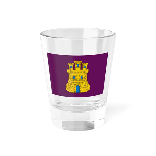 Pendon de los Comuneros de Castilla (Spain) Shot Glass 1.5oz 1.5oz - Go Mug Yourself