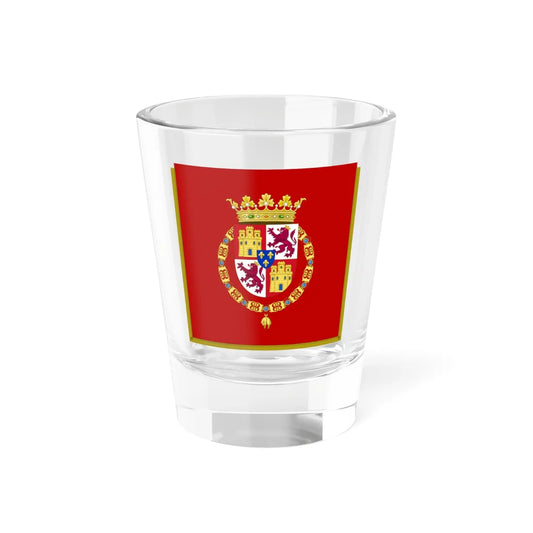 Pendon real de Sepulveda (Spain) Shot Glass 1.5oz 1.5oz - Go Mug Yourself