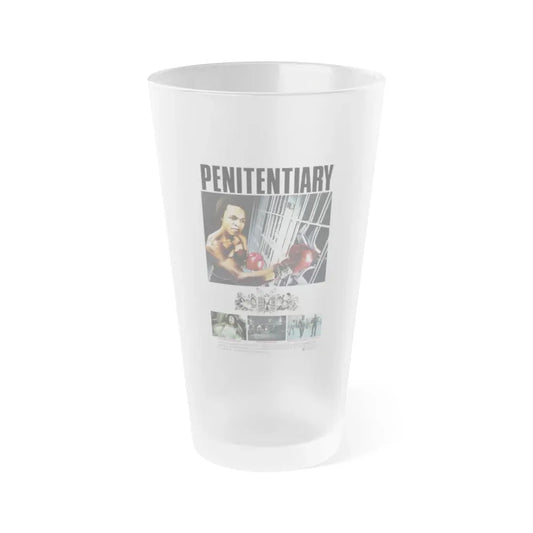 PENITENTIARY 1979 Movie Poster - Frosted Pint Glass 16oz 16oz Frosted - Go Mug Yourself