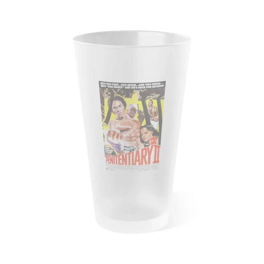 PENITENTIARY 2 1982 Movie Poster - Frosted Pint Glass 16oz 16oz Frosted - Go Mug Yourself
