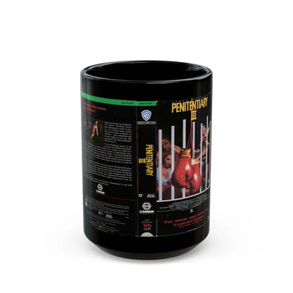 PENITENTIARY 3 WB (VHS COVER) - Black Coffee Mug-15oz-Go Mug Yourself