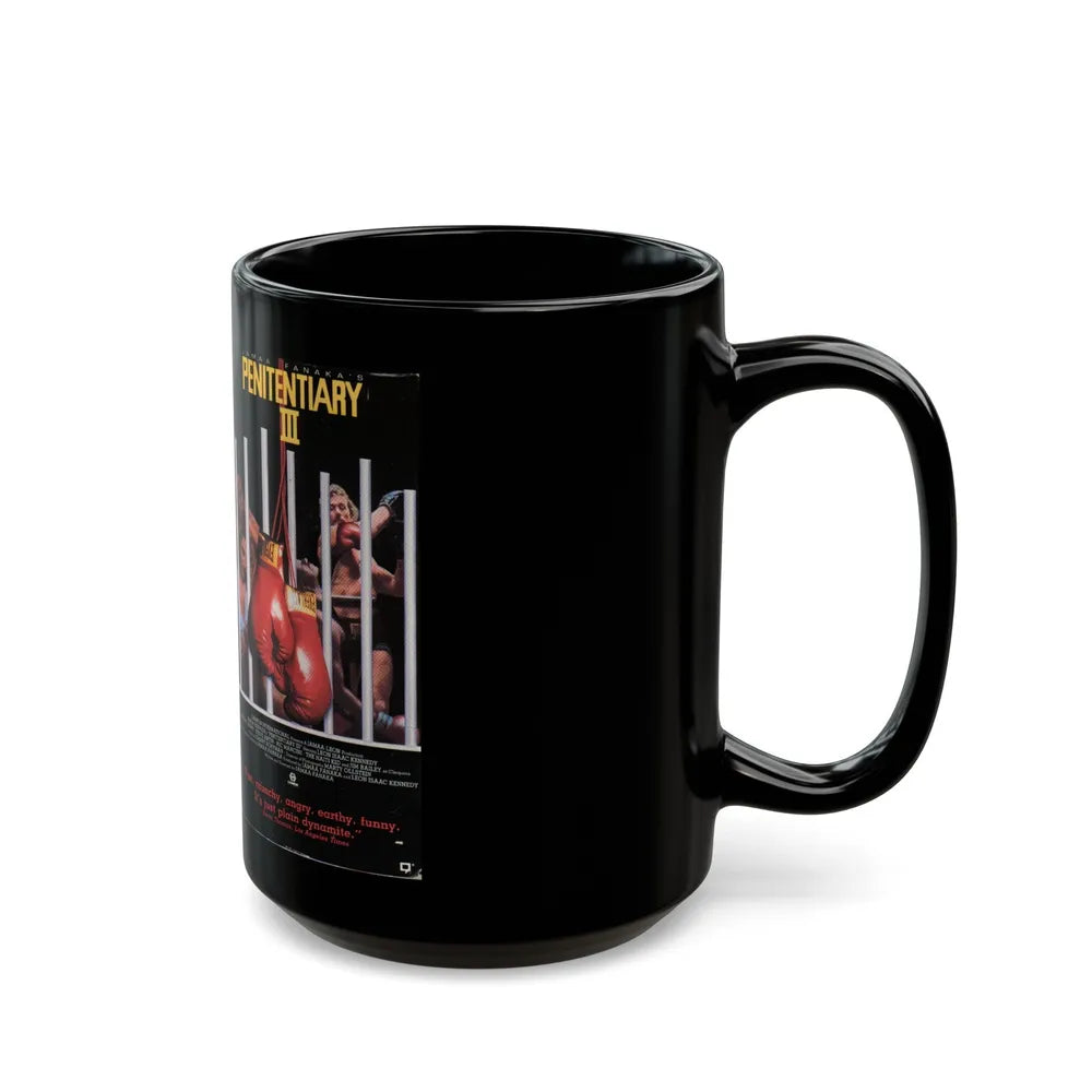 PENITENTIARY 3 WB (VHS COVER) - Black Coffee Mug-Go Mug Yourself