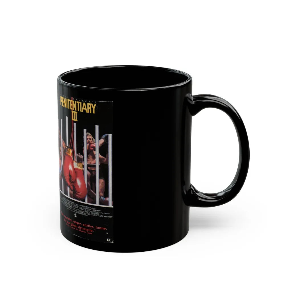 PENITENTIARY 3 WB (VHS COVER) - Black Coffee Mug-Go Mug Yourself