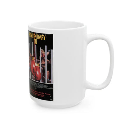 PENITENTIARY 3 WB (VHS COVER) - White Coffee Mug-Go Mug Yourself