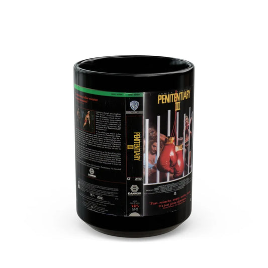 PENITENTIARY III (VHS COVER) - Black Coffee Mug-15oz-Go Mug Yourself