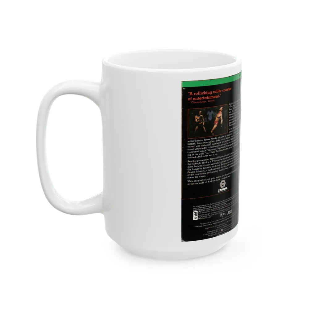 PENITENTIARY III (VHS COVER) - White Coffee Mug-Go Mug Yourself