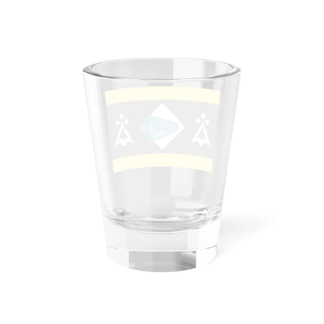 Penn Sardin traditional district flag (France) Shot Glass 1.5oz - Go Mug Yourself
