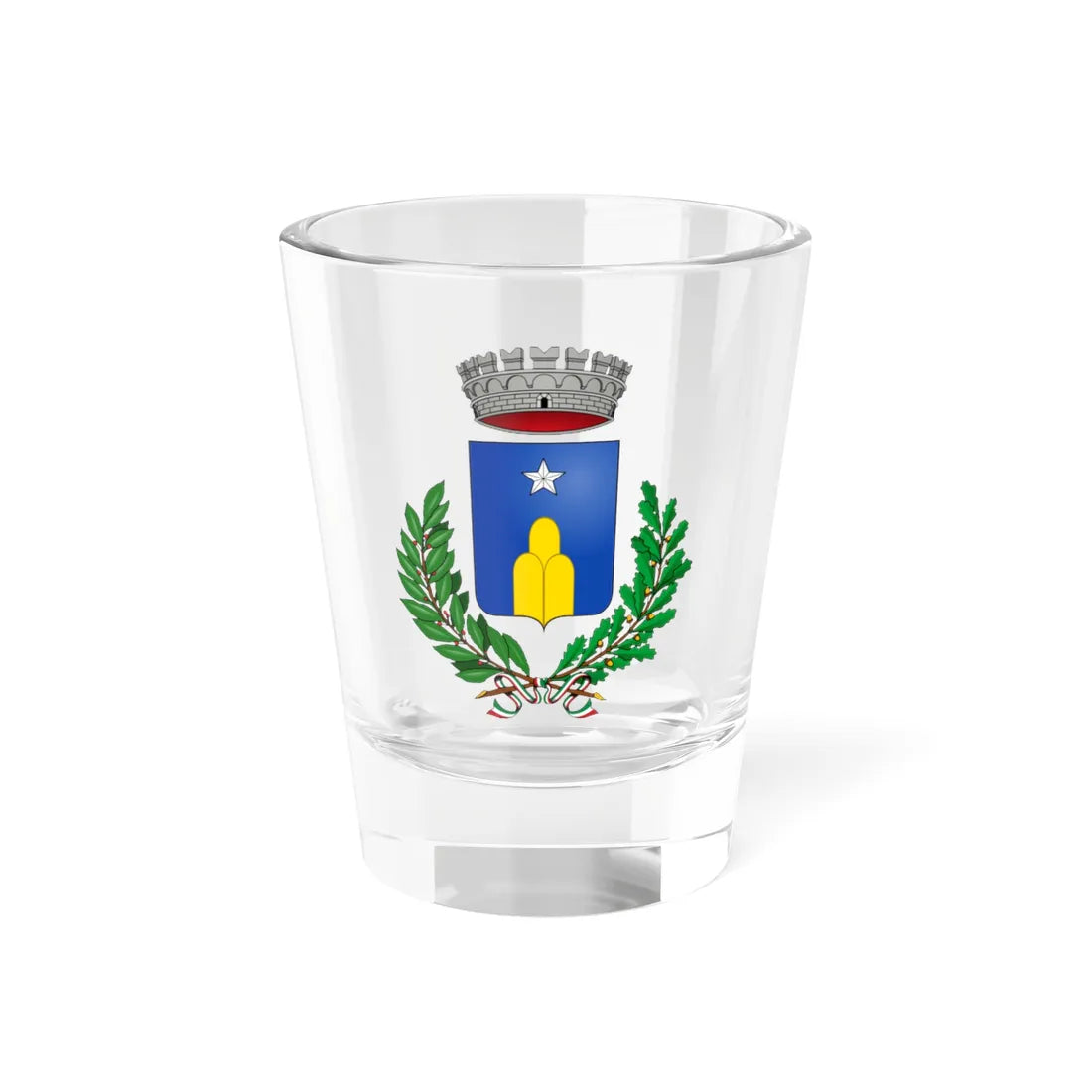 Pennadomo-Stemma (Italy) (Coat of Arms) Shot Glass 1.5oz 1.5oz - Go Mug Yourself