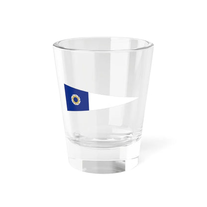 Pennant for a senior officer of the Royal Siamese Navy (Thailand) Shot Glass 1.5oz 1.5oz - Go Mug Yourself