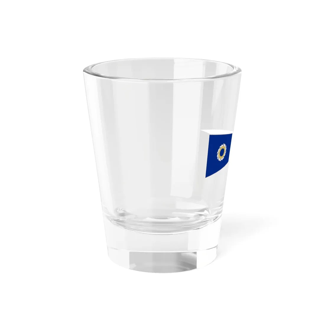 Pennant for a senior officer of the Royal Siamese Navy (Thailand) Shot Glass 1.5oz - Go Mug Yourself