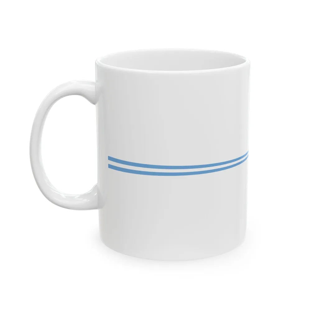 Pennant of Argentina (Argentina) White Coffee Mug - Go Mug Yourself