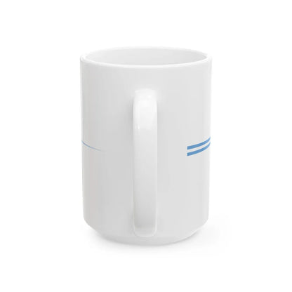 Pennant of Argentina (Argentina) White Coffee Mug - Go Mug Yourself