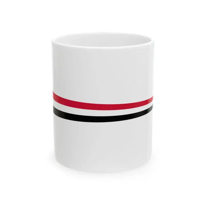 Pennant of Central Finland (Finland) White Coffee Mug 11oz - Go Mug Yourself