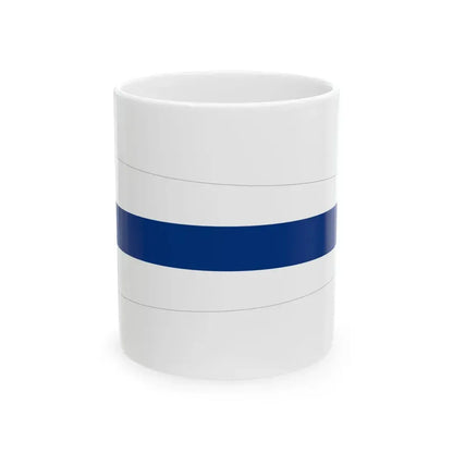 Pennant of Commander of Flotilla Finland (Finland) White Coffee Mug 11oz - Go Mug Yourself