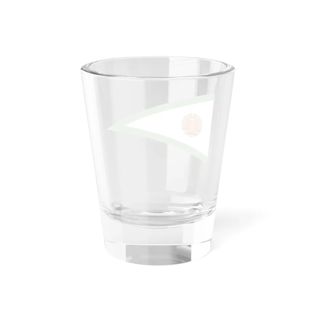 Pennant of customs administration East Germany (Germany) Shot Glass 1.5oz - Go Mug Yourself