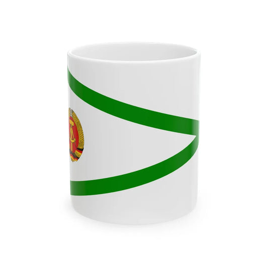 Pennant of customs administration East Germany (Germany) White Coffee Mug 11oz - Go Mug Yourself