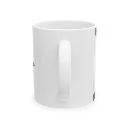 Pennant of customs administration East Germany (Germany) White Coffee Mug - Go Mug Yourself