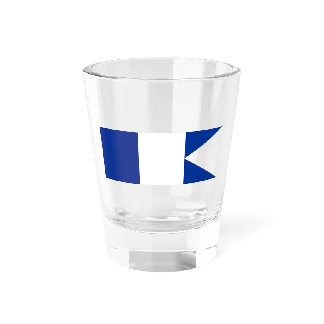 Pennant of eldest of roads (Germany) Shot Glass 1.5oz 1.5oz - Go Mug Yourself