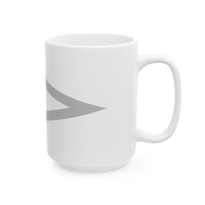 Pennant of fishery control East Germany (Germany) White Coffee Mug - Go Mug Yourself