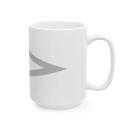 Pennant of fishery control East Germany (Germany) White Coffee Mug - Go Mug Yourself