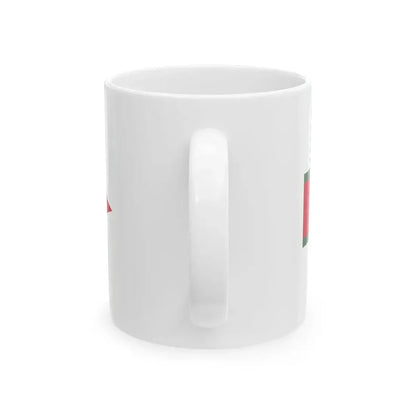 Pennant of Honorary Members of the Imperial and Royal Yacht Squadron Transleithania (Hungary) White Coffee Mug - Go Mug Yourself
