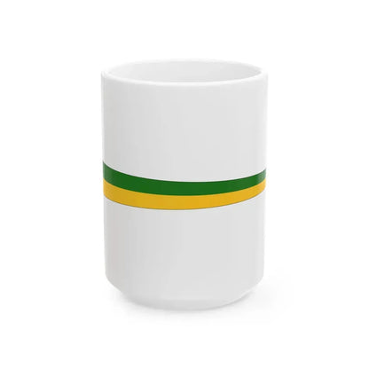 Pennant of Kainuu (Finland) White Coffee Mug 15oz - Go Mug Yourself