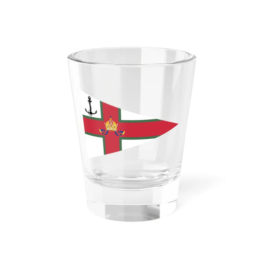 Pennant of Members of the Imperial and Royal Yacht Squadron Transleithania (Hungary) Shot Glass 1.5oz 1.5oz - Go Mug Yourself