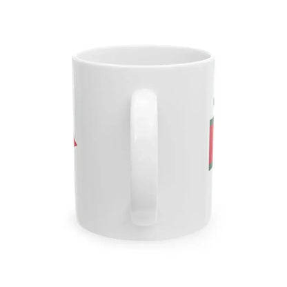 Pennant of Members of the Imperial and Royal Yacht Squadron Transleithania (Hungary) White Coffee Mug - Go Mug Yourself