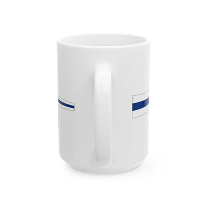 Pennant of Pohjois-Pohjanmaa (Finland) White Coffee Mug - Go Mug Yourself