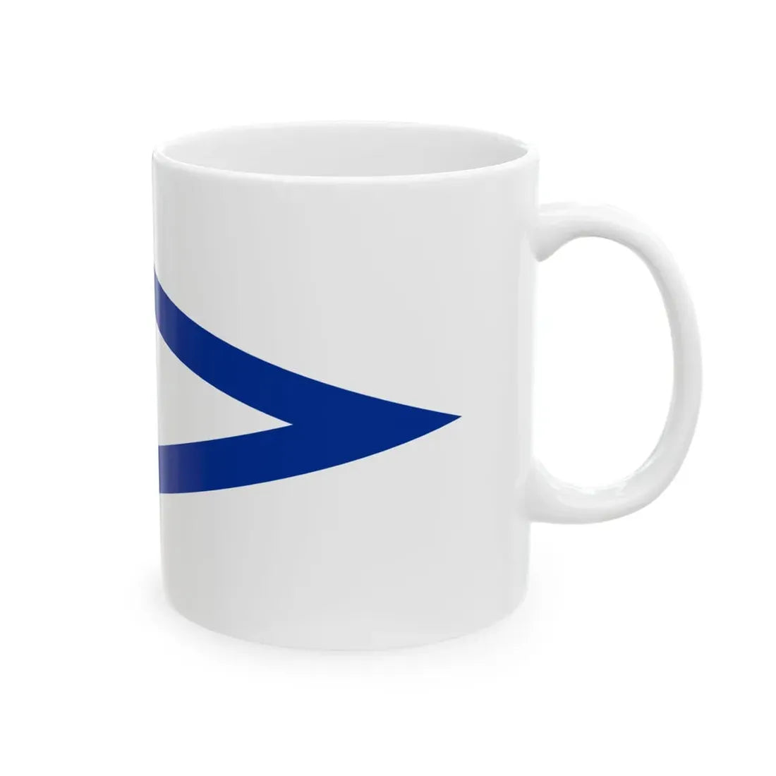 Pennant of shipping control East Germany (Germany) White Coffee Mug - Go Mug Yourself