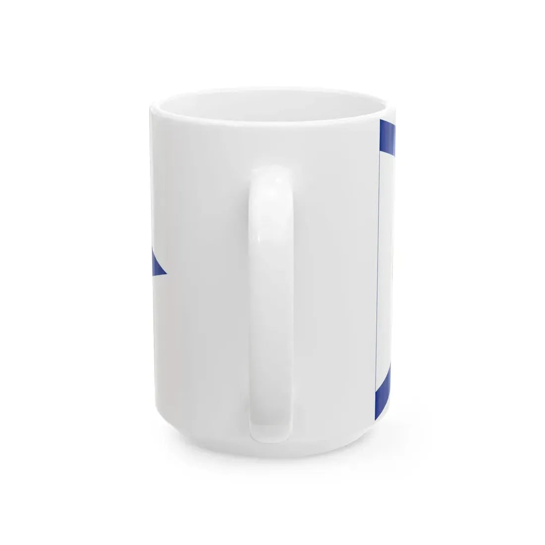 Pennant of shipping control East Germany (Germany) White Coffee Mug - Go Mug Yourself