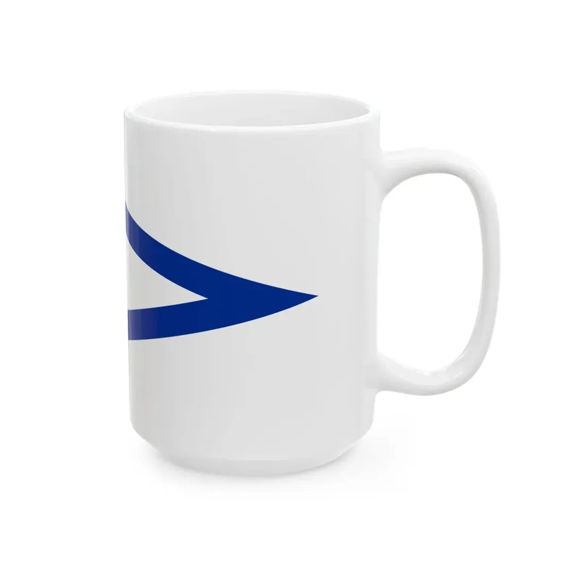 Pennant of shipping control East Germany (Germany) White Coffee Mug - Go Mug Yourself