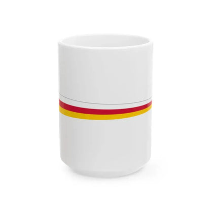 Pennant of Southern Karelia (Finland) White Coffee Mug 15oz - Go Mug Yourself