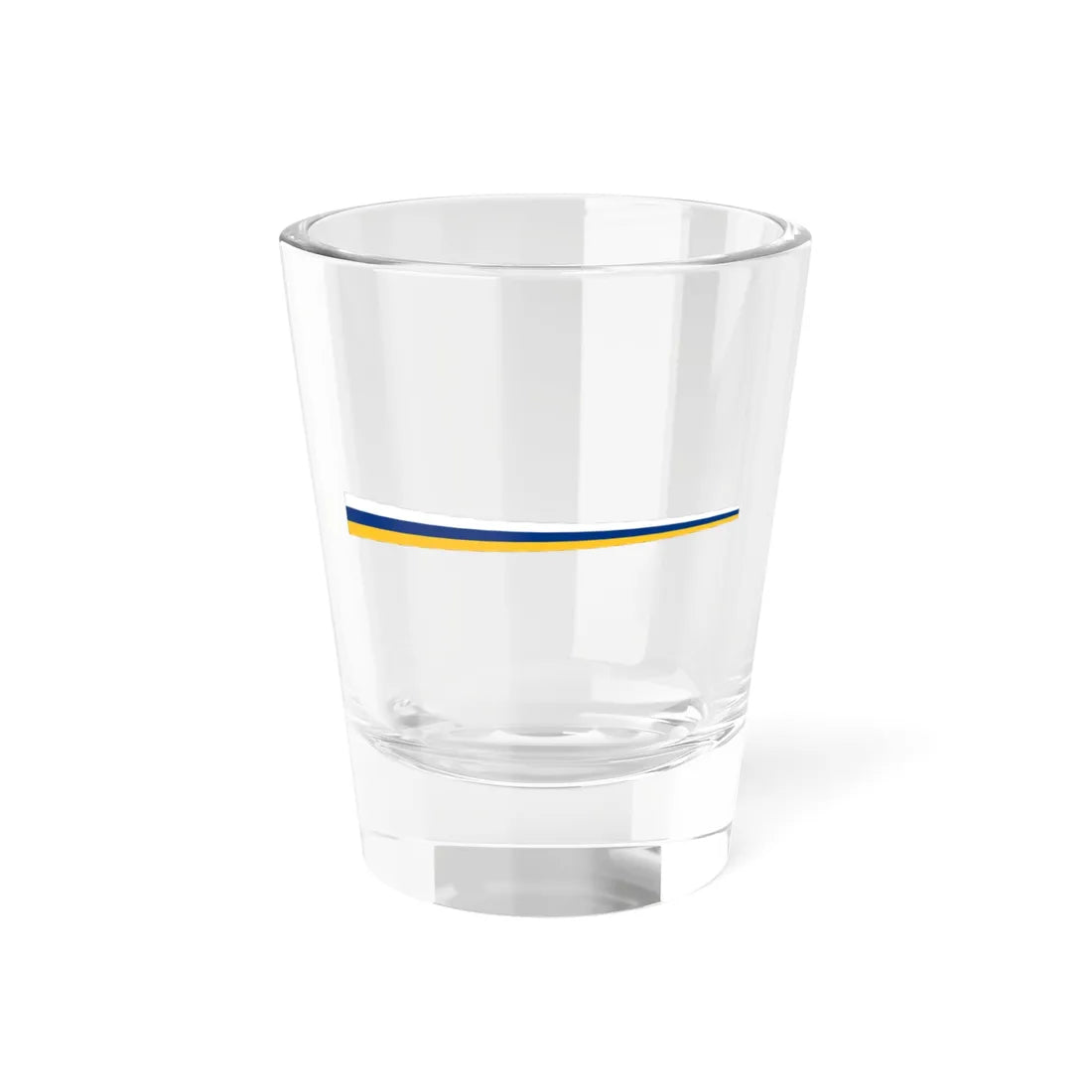 Pennant of Swedish-speaking Uusimaa (Finland) Shot Glass 1.5oz 1.5oz - Go Mug Yourself