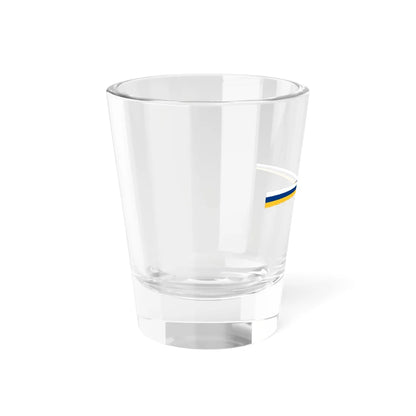 Pennant of Swedish-speaking Uusimaa (Finland) Shot Glass 1.5oz - Go Mug Yourself