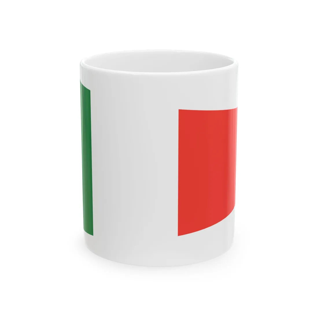 Pennant of the Chief of the Naval Air Force Staff of Madagascar Rear Admiral (Madagascar) White Coffee Mug 11oz - Go Mug Yourself