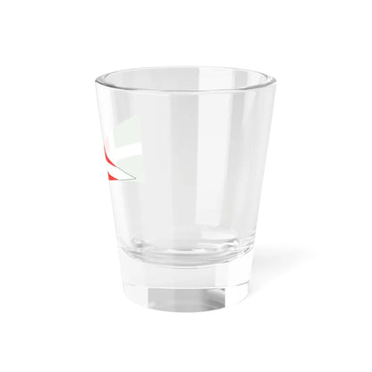 Pennant of the Commander of a Naval Base Madagascar (Madagascar) Shot Glass 1.5oz - Go Mug Yourself