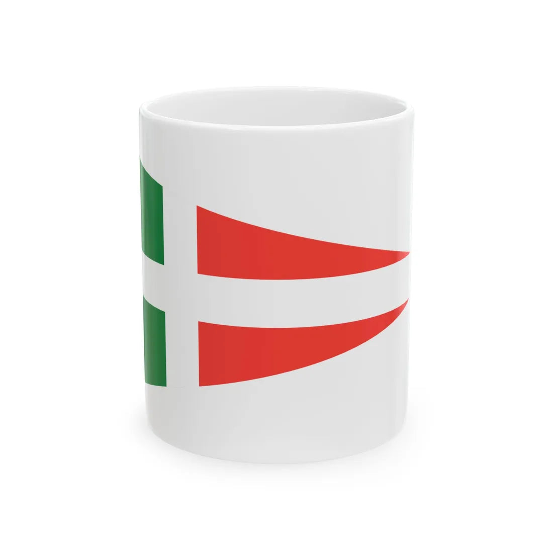 Pennant of the Commander of a Naval Base Madagascar (Madagascar) White Coffee Mug 11oz - Go Mug Yourself
