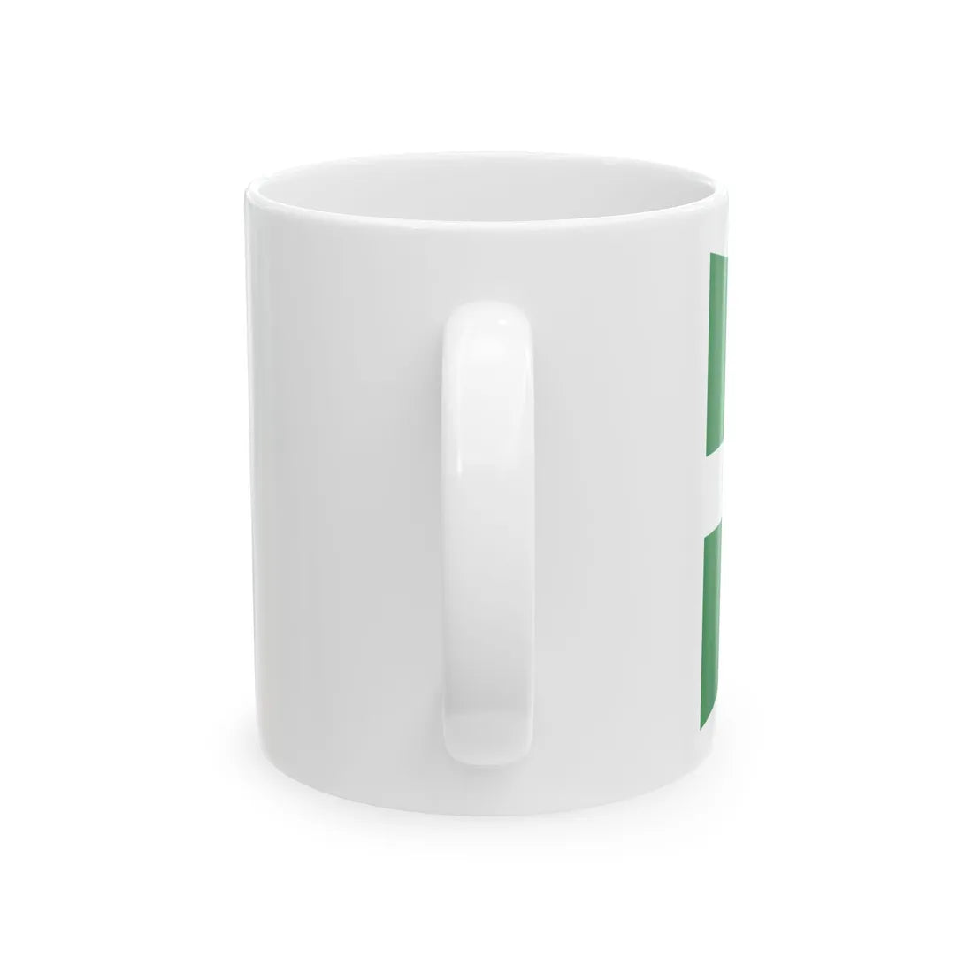 Pennant of the Commander of a Naval Base Madagascar (Madagascar) White Coffee Mug - Go Mug Yourself