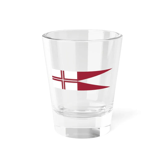 Pennant of the Commander of Squadron of Latvia (Latvia) Shot Glass 1.5oz 1.5oz - Go Mug Yourself